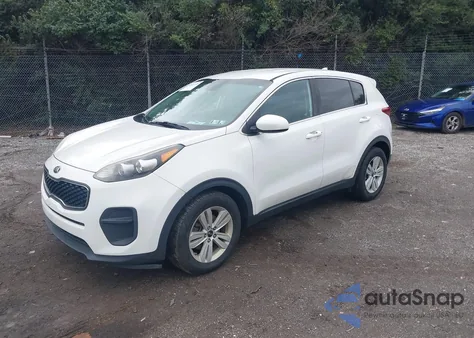 2017 Kia Sportage Lx z USA, uszkodzony, nr VIN KNDPM3AC3H7088638